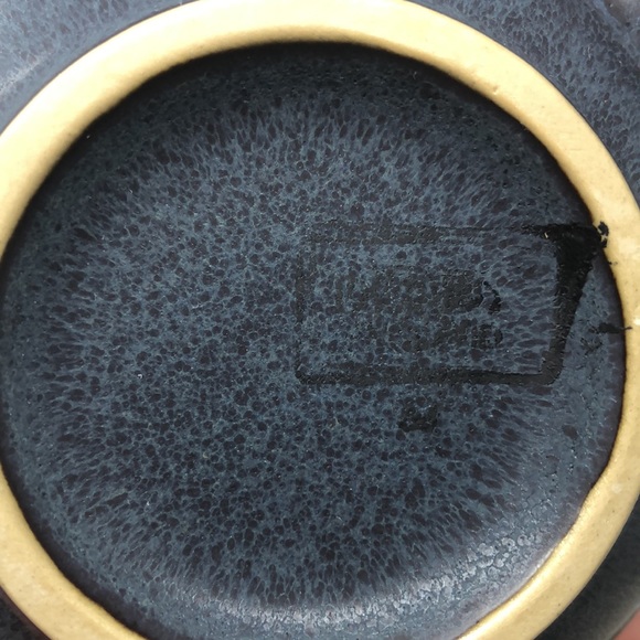 Denby - Langley Pottery Charcoal and Cream Mug Set made in England - Picture 10 of 12